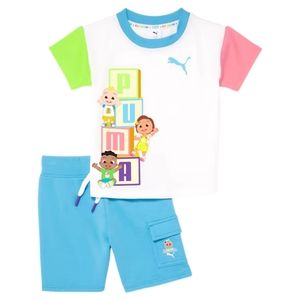 PUMA x COCOMELON Toddler Kid Two-Piece Set Shorts and Shirt